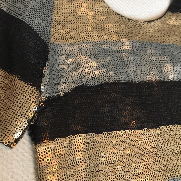 Sequin Cocktail Evening Dress - Picture 3 of 4